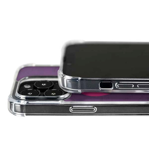 Purple Musical Notes iPhone 16 Pro MagSafe Case
